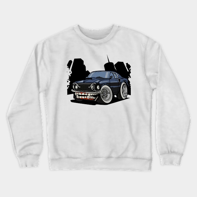 Mad Car Crewneck Sweatshirt by D3monic